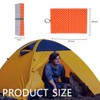 2 Pack Folding Foam Mat, IXPE Ultralight Camping Pad or