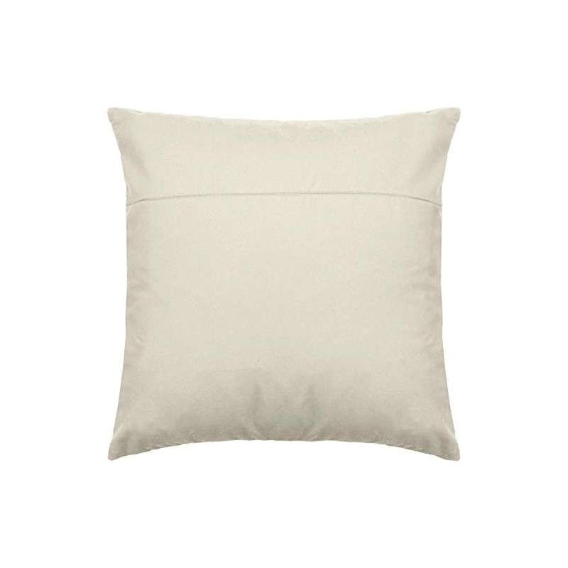 Beige. Velvet Backing for DIY Throw Pillows, 40×40 cm, with