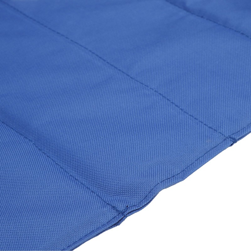Foldable Seat Cushion Backrest Beach Chair Mat Single Person Portable