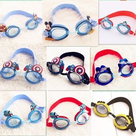 Children's Swimming Goggles for Pool and Water Play lf846 Free Size/Free Size Red Thomas Head 3ea