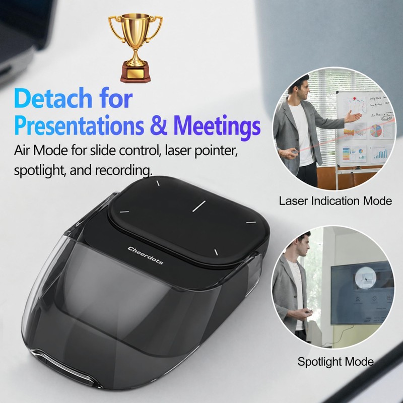 2026 Upgraded AI Voice Mouse - Wireless Air Mouse with