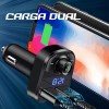 Transmisor FM Bluetooth Yixoo para Auto con Manos Libres y