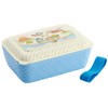 Skater PLN11-A Large Lunch Box, Rattan Basket-Style, Vacation Lunch Box,