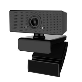 Webcam with Beauty Effect,360° Rotating Auto Focusing 1080P Dual Built-in Noise Reduction Microphones, Widescreen USB Video Camera for Computers PC Mac Laptop Desktop, Study Streaming Video Calling