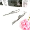 Eyelash Tweezer Eyebrow Tweezers 8ea