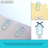 Haohai 50 Pcs Cat Paper Clips Office School Home Desk