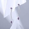 PHNIBIRD Amethyst Dangle Earring