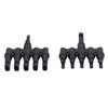 1 Pair Solar Branch Connector Panel Parallel Connection Cable Splitter