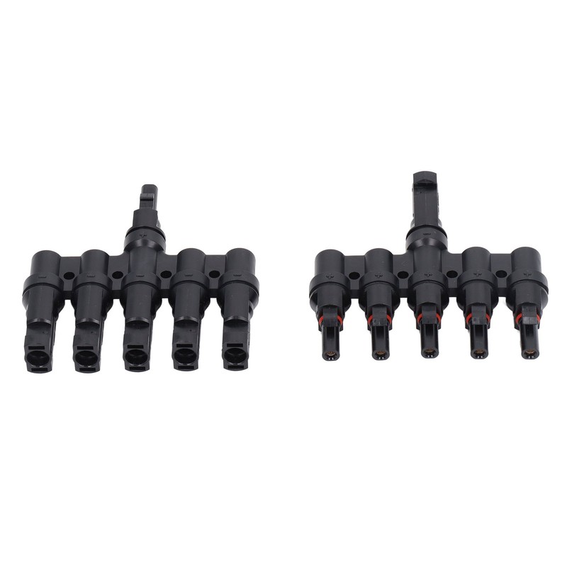 1 Pair Solar Branch Connector Panel Parallel Connection Cable Splitter