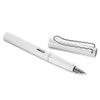 Lamy Safari Fountain Pen, Broad Nib, White (L19W) by Lamy
