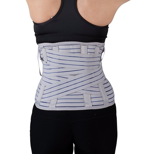 Lumbar Back Brace by Soles - Lumbosacral Back Support - Adjustable, Breathable Corset - Unisex- Reduces Back Pain, Supports Core Strength - Comfortable Design
