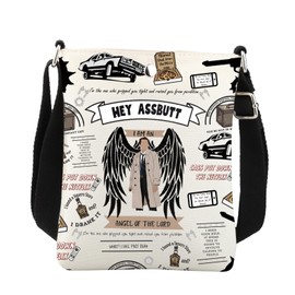 Super Crossbody Bag Natural Brother Tv Show Inspired Fans Gifts Ghosr Hunters Gifts Dark Forces Gifts Crossbody Sling Bag