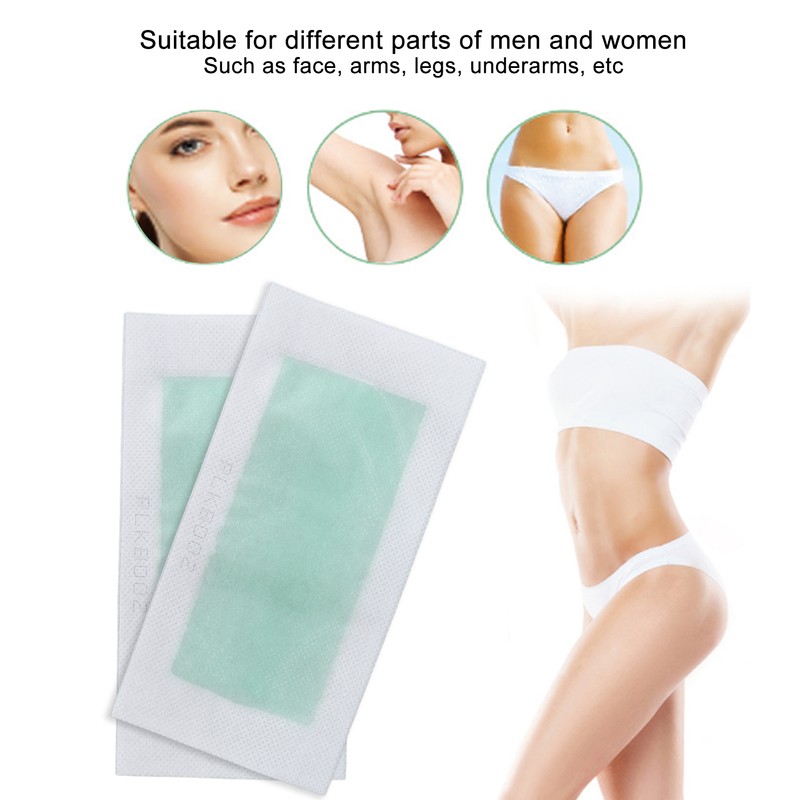 40pcs Wax Strips Kit Double Sides Fast Hair Remover Strips