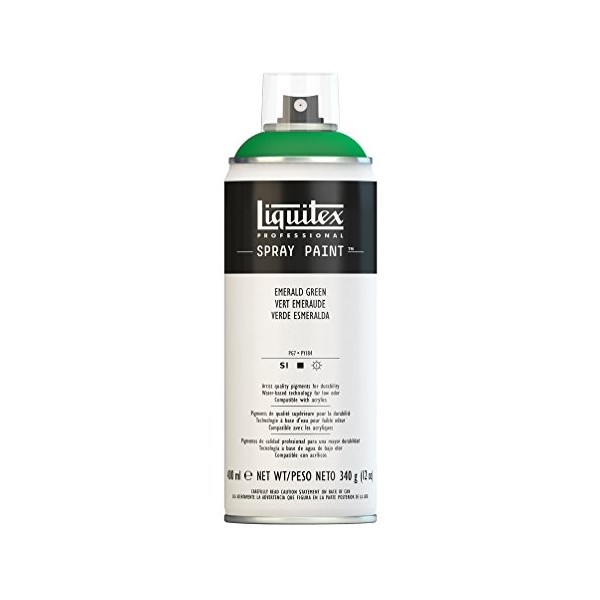 Liquitex Professional Spray Paint, Emerald Green, 13.5 oz