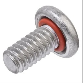 USA SEALING ZSCRW-805 Machine Self-Sealing Phillips Drive Pan Head Screws, 10-32 Thread, 3/4" Long, 10 Pack Quantity