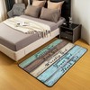 Healing Area Rug 5x7, Inspirational Thoughts Rugs for Living Room