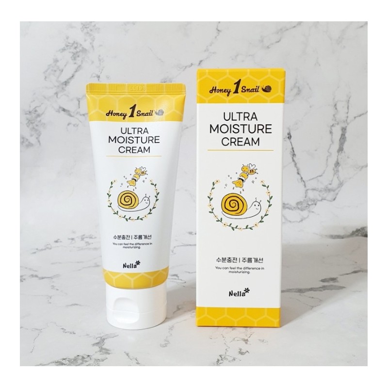 Honey One Snail Moisturizing Nutrition Snail Snail Cream Tube 100g