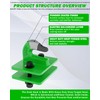 MOLAVIEE 2 Pack 3/8" Tractor Bucket Grab Hooks, Grade 70