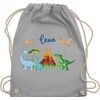 Geschenk mit Namen personalisiert by Shirtracer - Gym Bag Backpack