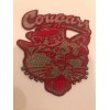 WSU Wazzu Washington State Cougars Vintage Embroidered Iron-On Patch 3”