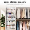 HJIAMA Wall Organiser, 10 Large Pockets Organiser Hanging, Hanging Storage,