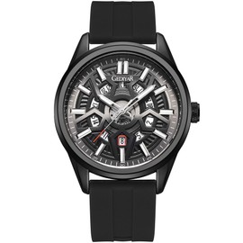 GEDIYAR Men Quartz Analog Watch Luxury Military Business Fashion Casual Calendar Male Man Waterproof Wrist Watches for Men (G691 Black)