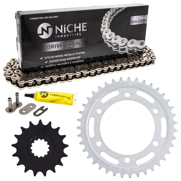 NICHE Drive Sprocket Chain Combo for Yamaha MT-01 Front 17