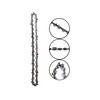 2PC 9.5inch Replacement Pole saw Chain For Chicago Electric Power