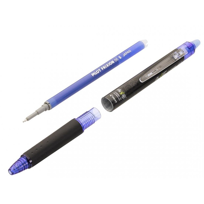 Pilot Frixion Point Clicker Pen - 0.5mm Fine Synergy Tip