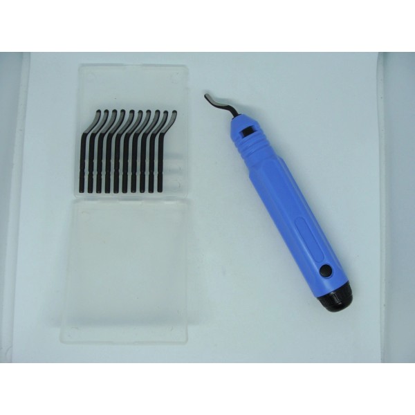 Unbranded Handheld Deburring Tool 10 Blade Hand Held Burr Remover