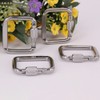 ifundom 3pcs Stainless Steel Square Quick Link Heavy Duty Locking