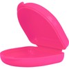 Wellsamed KFO Schienenbox Classic, Pink, zum Aufbewahren von Zahnspangen oder