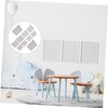 LALAFINA 70pcs Felt Pads for Furniture Table Corner Cushions Mute