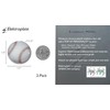 Elektroplate 2 Mini Baseball OEM Chrome Emblems for Motorcycles, Watercrafts,