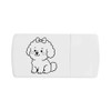 Azeeda 'Cute Bichon Frise Dog' Pill Box with Tablet Splitter