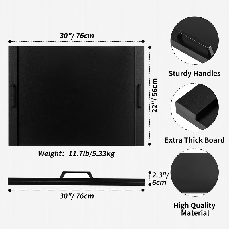 Hanobe Stove Noodle Board Cover: Black Gas Electric Cover Top