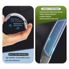 getfay Pack-4 Car Door Anti-Collision Strip, 5.7"/3.1" x 0.8" x