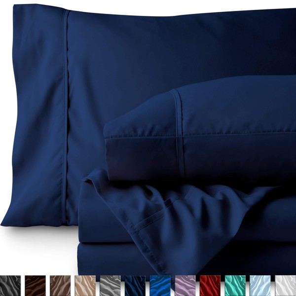 Bare Home King Sheet Set - 1800 Ultra-Soft Microfiber King