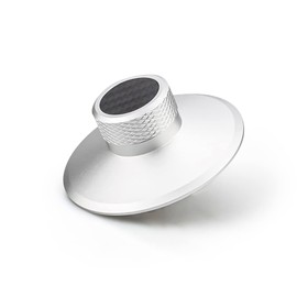 Audiocrast 130S Record Weight [Aluminum, 130G /4.6OZ], Home Audio Vinyl Disc Stabilizer for LP Turntable (Silver 130S)