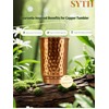 Luxury Heavy Duty100% Pure Copper Tumblers Set of 2 |BPA