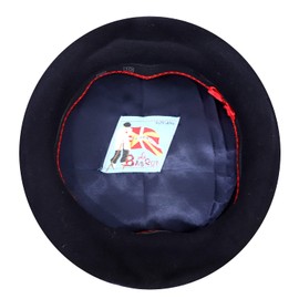 Van Der Rich ® - Beret Hat Basque (100% Wool) with Inner Lining - Men and Women, navy