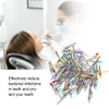 100Pcs Nylon Dental Teeth Polishing Brush Polisher Dental Supply with