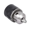 Bestgle 0.6-6.5mm Capacity Mount 3/8-24UNF Drill Chuck 1/4" Hex Shank