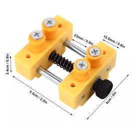 Generic Mini Abrazadera Tornillo Banco Para Tallado 0-55 Mm Diámetro