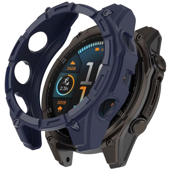 FTRONGRT Case Compatible with Garmin Fenix 8 51mm, Soft TPU,