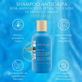 2 Shampoo Anticaspa Terramar Reduce Comezón Elimina La Caspa