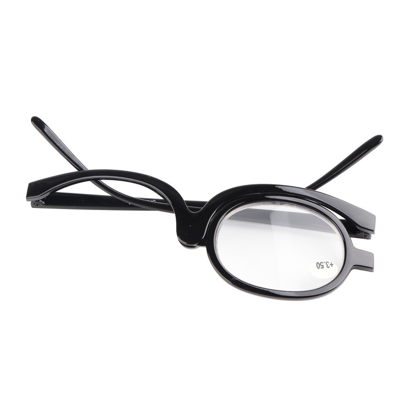 Magnifying Makeup Glasses Fashionable Flexible Flip Down Lens Cosmetic Reading