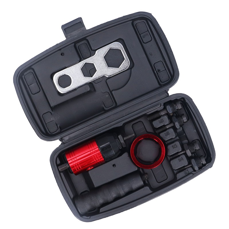 Rivet Nut Drill Adapter Clutched Metal Manual and Electric Rivet