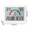 Multifunctional Electronic Clock for Temperature and Humidity, Digital Wall Clock