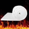 Ceramic Fiber Blanket, Fireproof Insulation Baffle, Rated to 2400F, Size